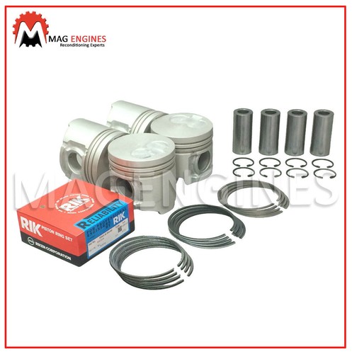 Piston ring set mazda wl - piston, for